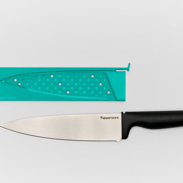 Tupper Ware Tupperware® Amazing Series Chef Knife & Locking Sheath | 7.5 in / 19 cm