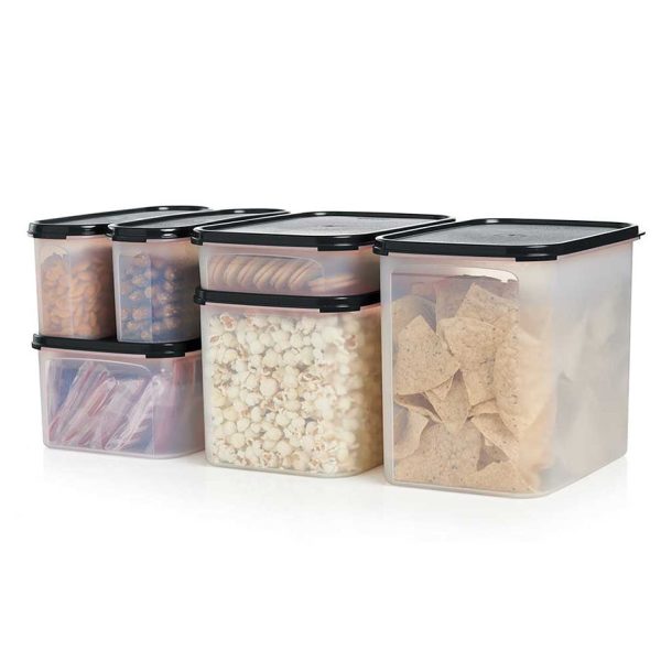 Tupper Ware Tupperware® Modular Mates® Snack Center | 6-Piece Set | Super Oval & Rectangular