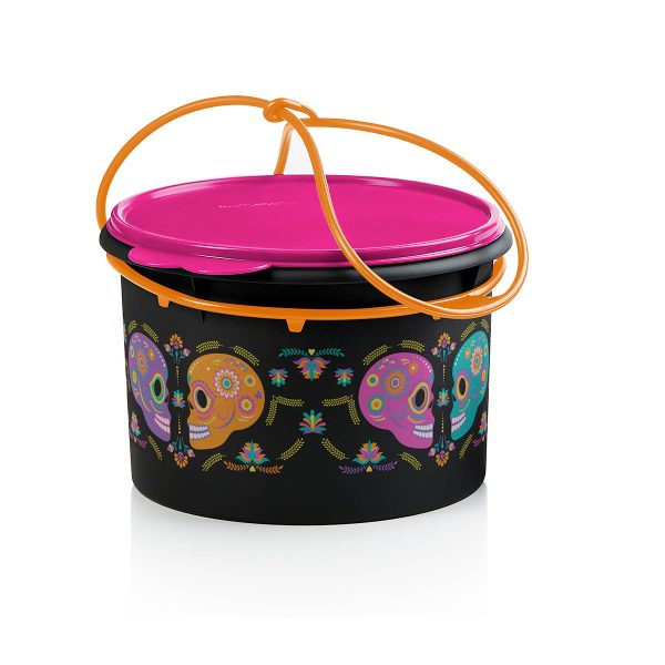 Tupper Ware Tupperware® Día De Los Muertos Large Canister with Cariolier® Handle