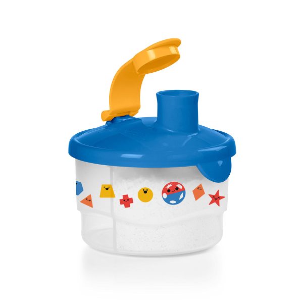 Tupper Ware Shape-O® Formula Dispenser | Rotating Lid | 3 Compartments | 1 Cup / 250 mL