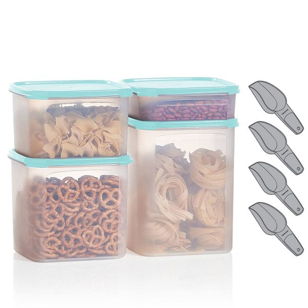 Tupper Ware Tupperware® Modular Mates® Square Set | Aquamarine