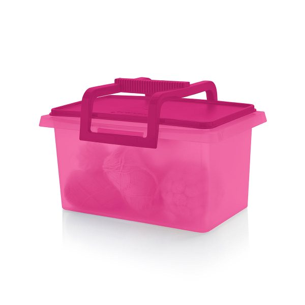 Tupper Ware Tupperware® Small Carry-All® Container | Detachable Handle Storage Bin