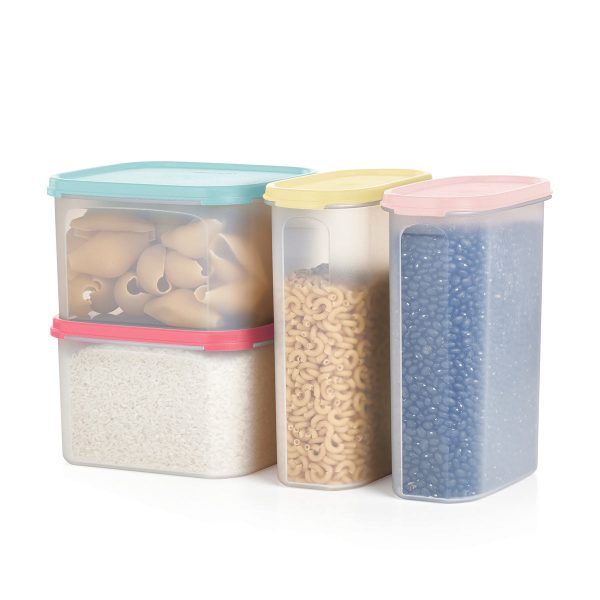 Tupper Ware Tupperware® Modular Mates® | 4-Piece Set  | Oval 4 & Square 2 Containers