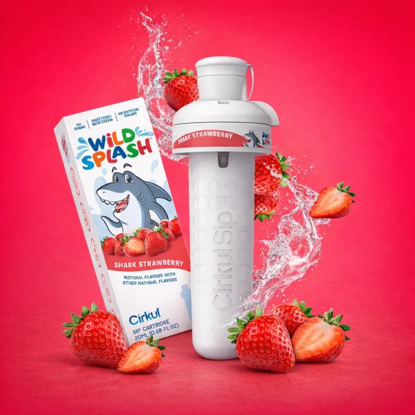 Cirkul Wild Splash Shark Strawberry