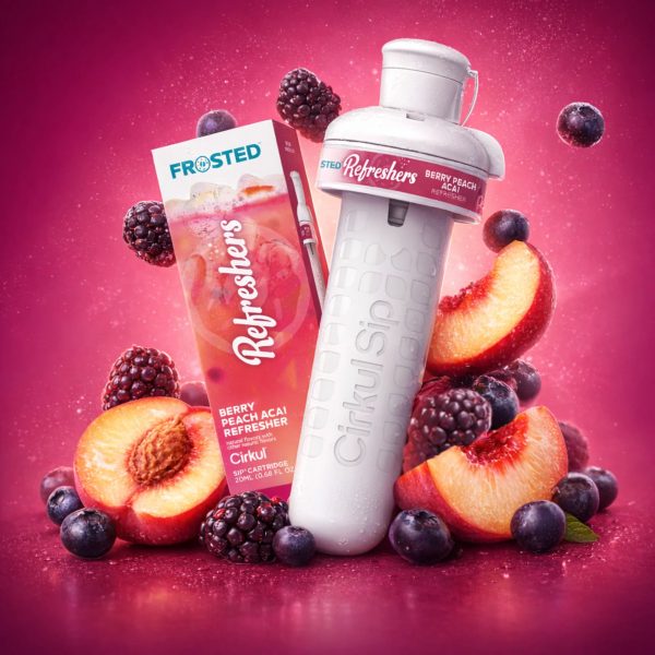 Cirkul Frosted Berry Peach Acai Refresher