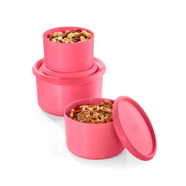 Tupper Ware One Touch® Canister | 3-piece Set